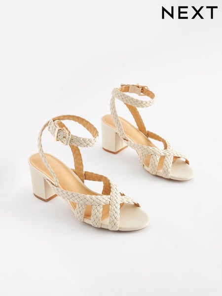 Bone Forever Comfort Plait Block Heel Sandals (103646) | € 16
