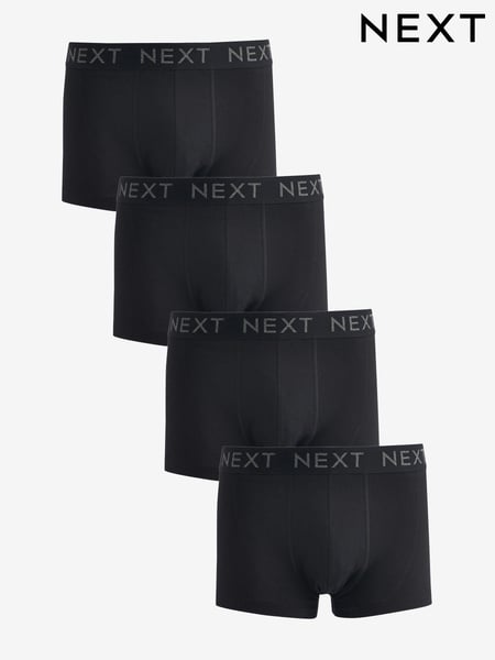 Schwarz - Regulär - 4 Pack Hipster Boxers (105435) | 33 €