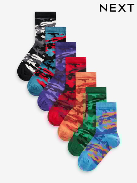 Bright Camo Rich Socks 7 Pack (118719) | € 13 - € 16