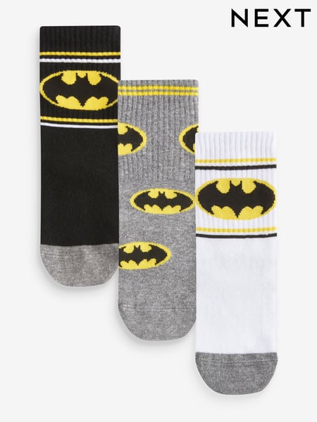 Batman Superhero License Cotton Rich Socks 3 Pack (119820) | € 9 - € 11