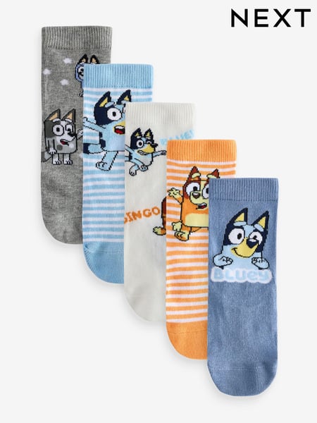 Bluey License Character Cotton Rich Socks 5 Pack (119824) | € 17 - € 18