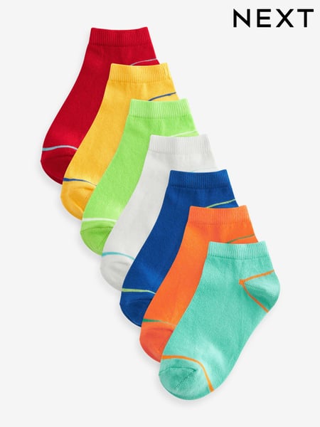 Rainbow Brights Rich Trainers Socks 7 Pack (120380) | € 10 - € 13