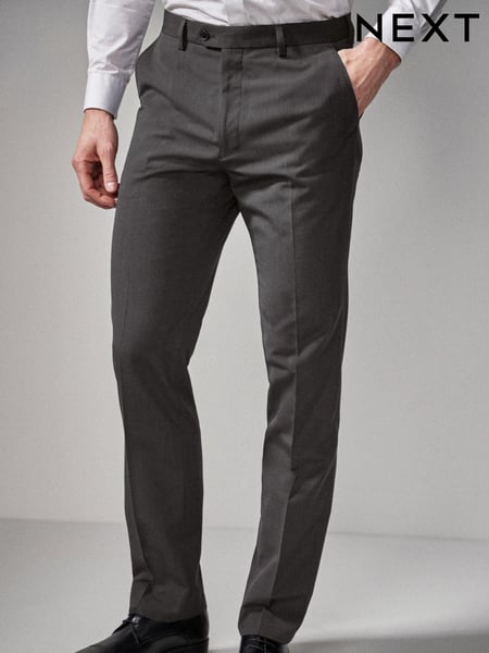Charcoal Grey Regular Fit Suit Trousers (152685) | € 52