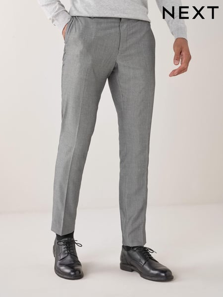 Light Grey Skinny Fit Suit Trousers (152729) | € 18