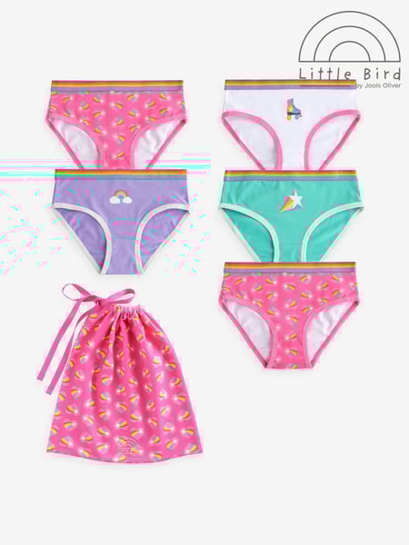 Little Bird by Jools Oliver Pink Girls Briefs 5 Pack (160757) | € 28 - € 31