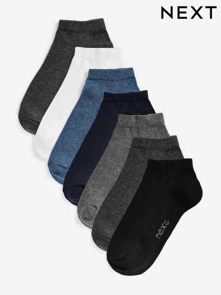 Multi 7 Pack Cotton Rich Trainer Socks (162168) | € 9 - € 12
