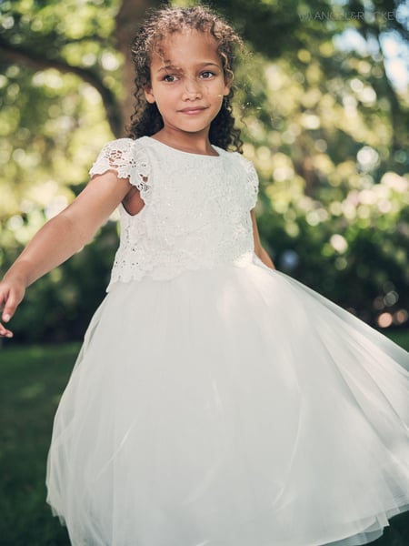Angel & Rocket Cream Esme Lace Bodice Dress (163393) | € 104 - € 120