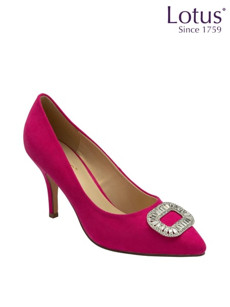 Lotus Pink Stiletto Heel Court Shoes (164011) | € 109