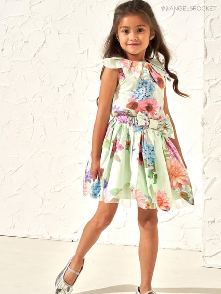 Angel & Rocket Green 100% Cotton Darcy Petal Skirt (164238) | € 22 - € 27