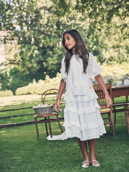 Angel & Rocket Cream Annabelle Lace Ruffle Skirt (164455) | € 19 - € 22