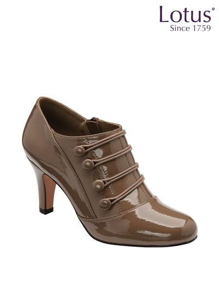 Lotus Natural Patent Zip-Up Shoes Boots (175068) | € 109