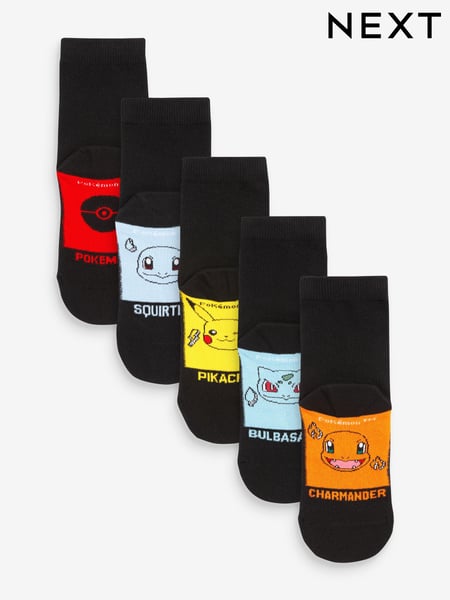 Black 5 Pack Cotton Rich Socks (177542) | € 11 - € 13
