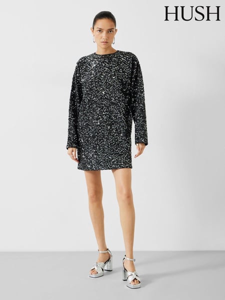 Hush Silver Mischa Sequin Mini Dress (178081) | € 34