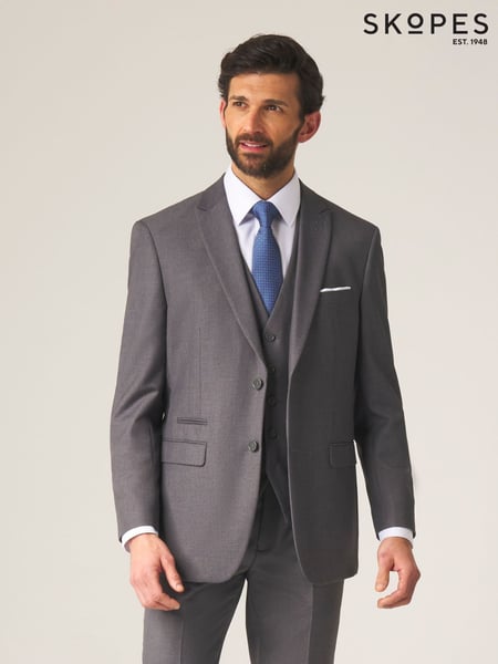 Skopes Grey Tailored Fit Madrid Suit (192014) | € 156