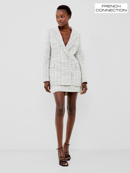 French Connection Cream Effie Boucle Blazer (193016) | € 91