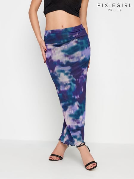 PixieGirl Petite Purple Maxi Mesh Skirt (213701) | € 9