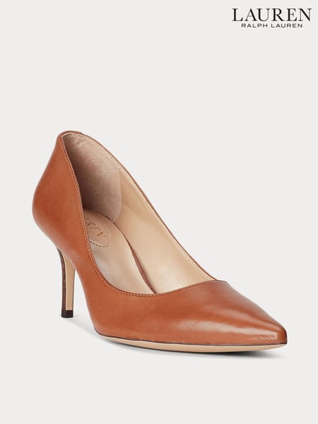 Lauren Ralph Lauren Lanette Leather Court Heels (230857) | € 217