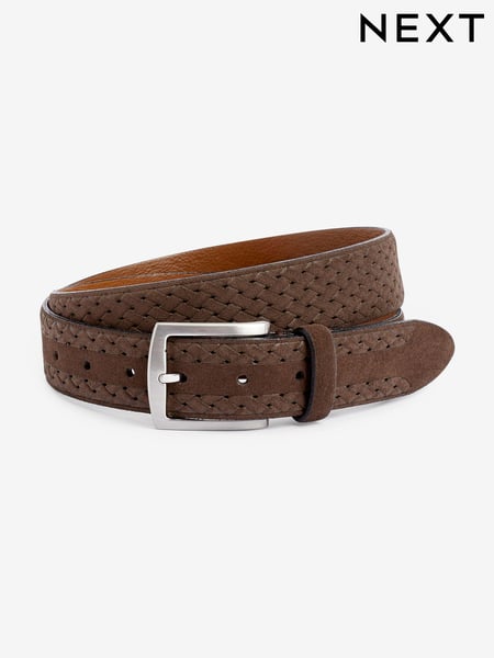 Neutral Signature Suede Textured Belt (249476) | € 7