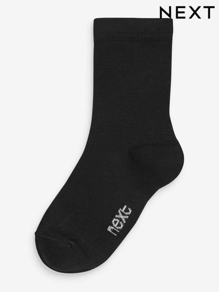 Black 7 Pack Bamboo Rich Socks (264939) | € 14 - € 17