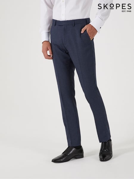 Skopes Blue Harcourt Tapered Fit Suit Trousers (287613) | € 86