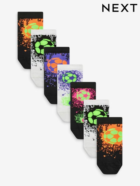 Bright Football Cotton Rich Socks 7 Pack (311884) | € 9 - € 11
