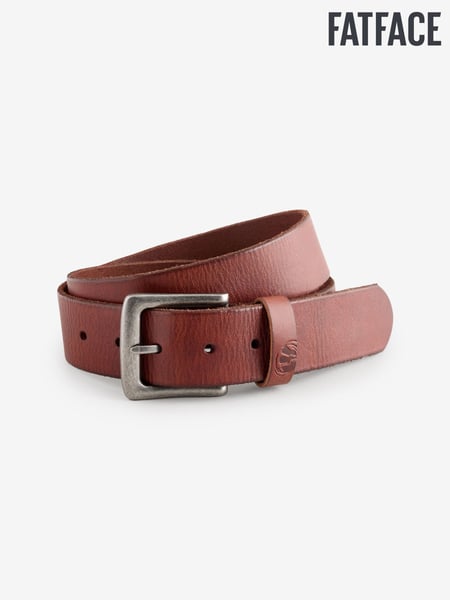 FatFace Tan Brown Italian Leather Belt (312505) | € 47