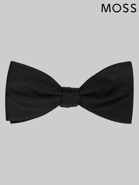 MOSS Black Silk Black Bow Tie (312861) | € 39