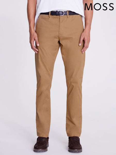 MOSS Brown Tailored Chino Trousers (318896) | € 94