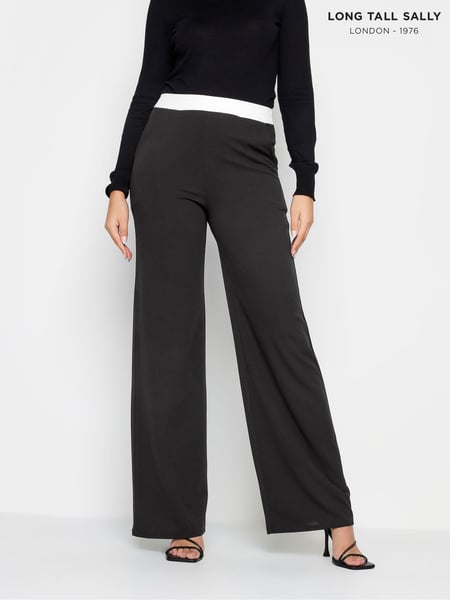 Long Tall Sally Black Contrast Trousers (323396) | € 58