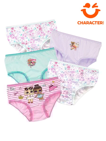 Character Multi Kids LOL Suprise pack 100% Cotton Briefs 5 Packs (341908) | € 11
