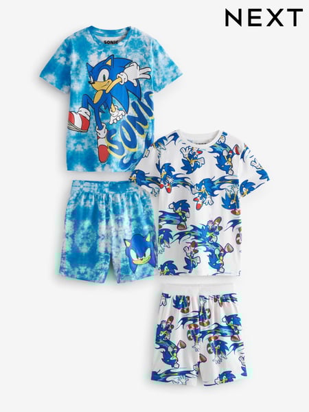 Blue Sonic 2 Pack Short Pyjamas (3-14yrs) (392572) | € 35 - € 45