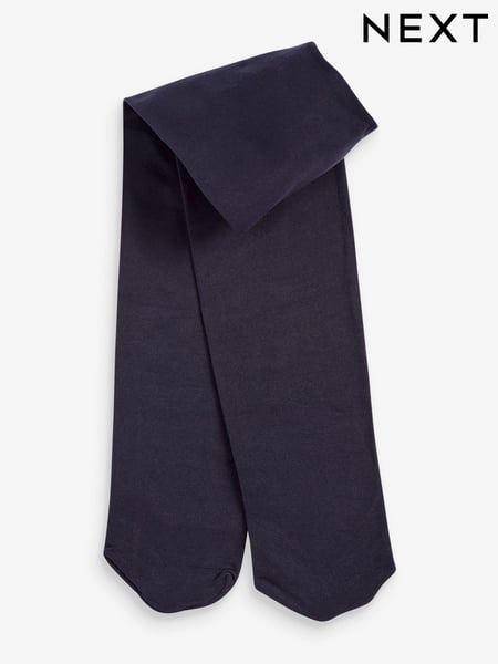 Navy Regular Length 2 Pack 40 Denier School Tights (392843) | € 9 - € 13