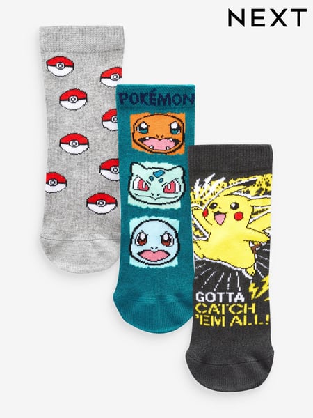 Pokémon Multi Gaming License Cotton Rich Socks 3 Pack (396166) | € 11 - € 14