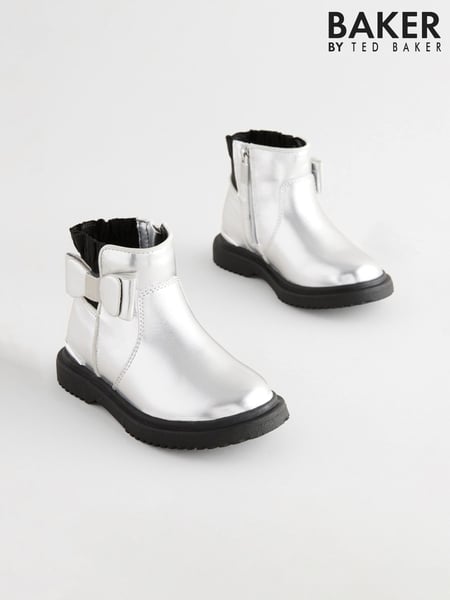Baker by Ted Baker Girls Chelsea Boots with Bow (401718) | € 39