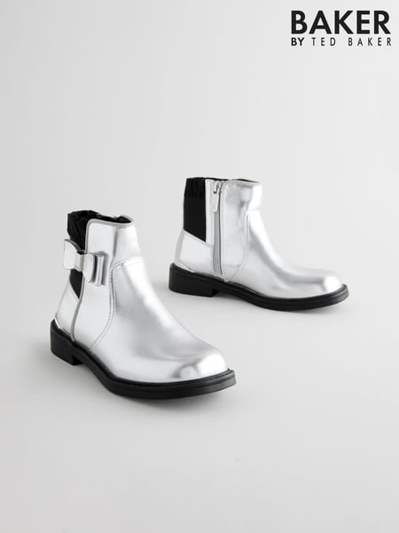 Baker by Ted Baker Girls Chelsea Boots With Bow (401788) | € 36 - € 37