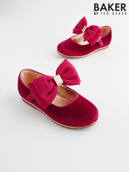 Baker by Ted Baker Girls Mary Jane Bow Occasion Shoes (401928) | € 33