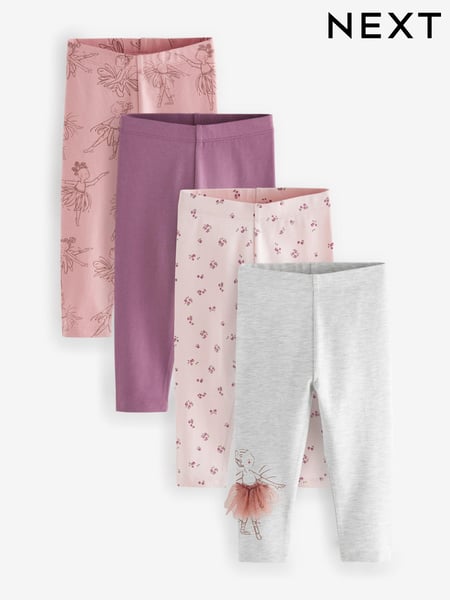Purple Leggings 4 Pack (3mths-7yrs) (411370) | € 24 - € 30