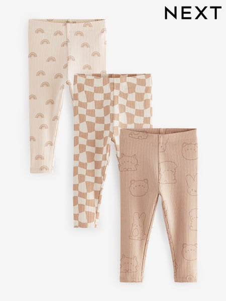 Neutral Leggings 3 Pack (3mths-7yrs) (411482) | € 12 - € 16
