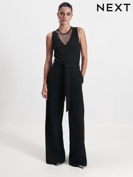 Black Diamond Black Diamante Ponte Jumpsuit (411929) | € 21