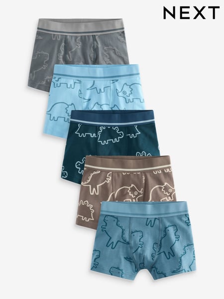 Linear Dino Print Trunks 5 Pack (1.5-16yrs) (413840) | € 20 - € 23