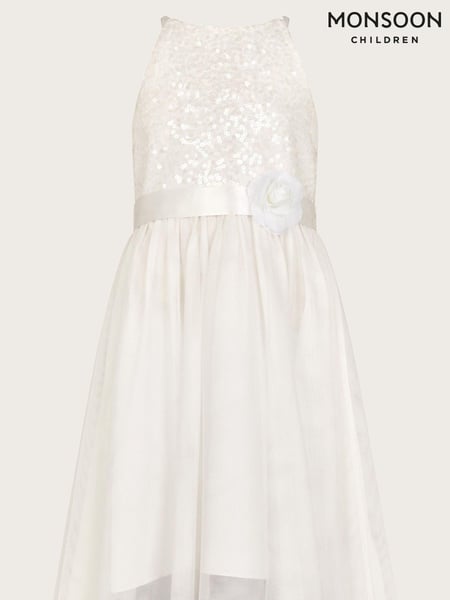 Monsoon Natural Sequin Truth Bridesmaid Dress (420860) | € 70 - € 76