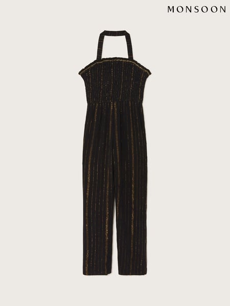 Monsoon Black Sparkle Jumpsuit (420865) | € 13 - € 14