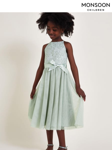 Monsoon Green Acey Sequin Truth Dress (421285) | € 72 - € 78