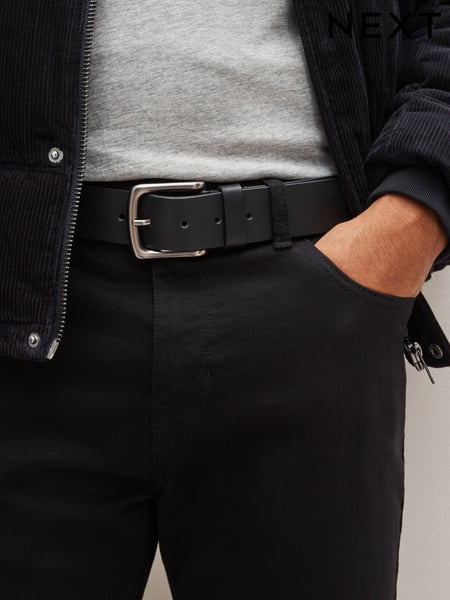 Black Casual Leather Belt (427121) | € 30