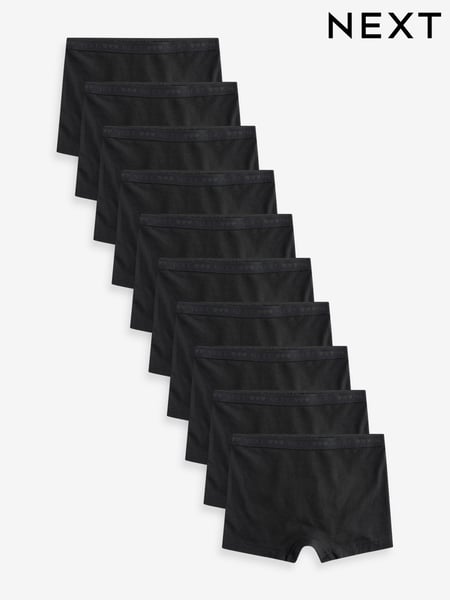 Black Short Briefs 10 Pack (2-16yrs) (438361) | € 19 - € 31