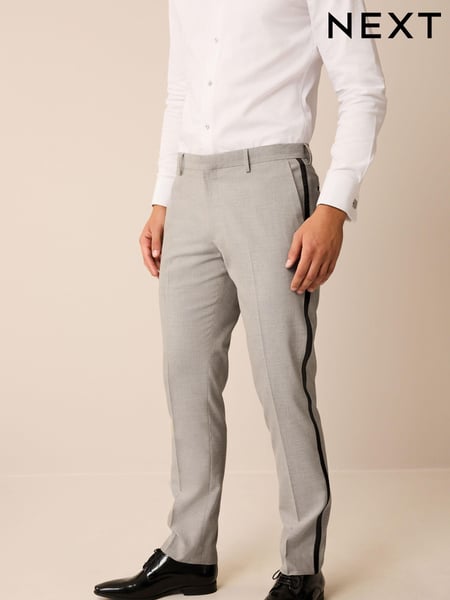 Stone Natural Slim Tuxedo Suit Trousers (443788) | € 7