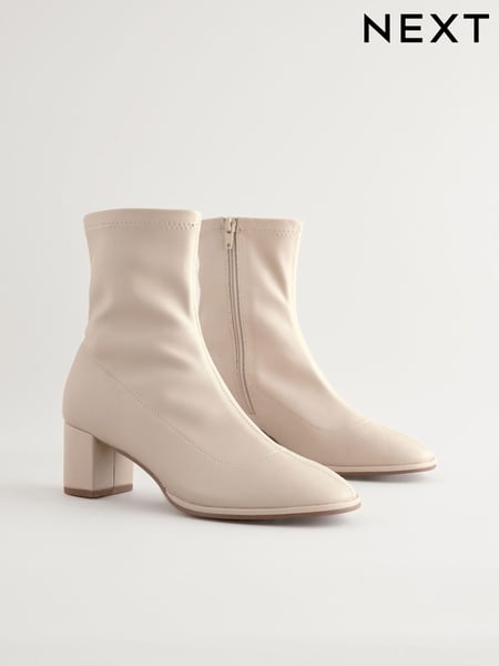 Knochenbeige - Forever Comfort® Ankle Sock Boots (448922) | 65 €