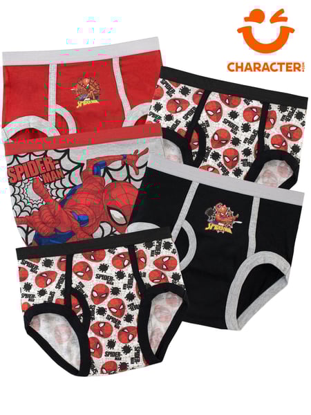 Character Silver Spiderman 100% Cotton Briefs Packs of 5 (466819) | € 23