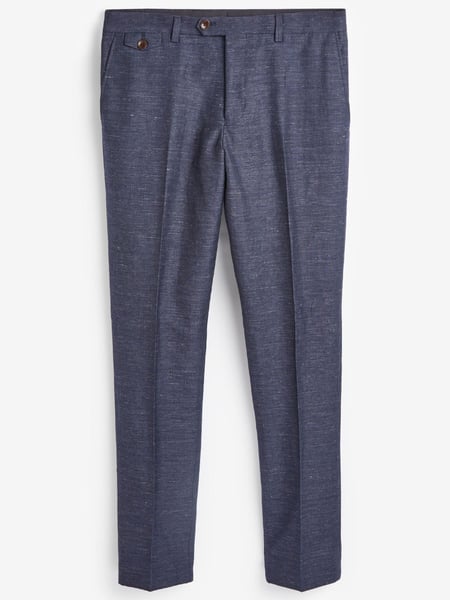 Slim Fit Joules Wool/Linen Suit: Trousers (468829) | € 44