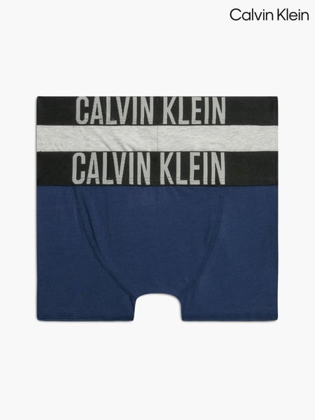 Calvin Klein Blue Intense Power Boys Trunks 2 Pack (477683) | € 44